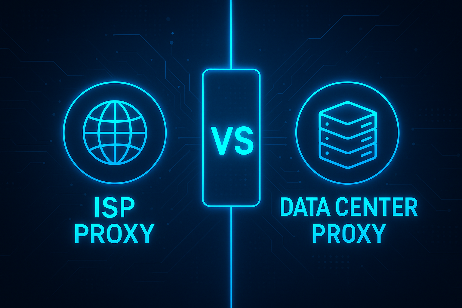 Proxy จาก ISP vs Data Center Proxy