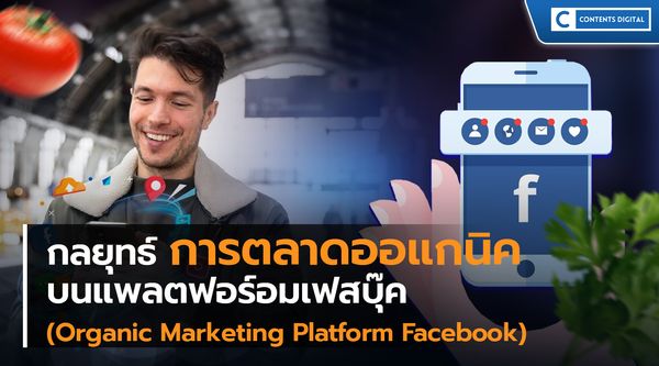 การตลาดออแกนิคบนแพลตฟอร์อมเฟสบุ๊ค (Organic Marketing Platform Facebook)