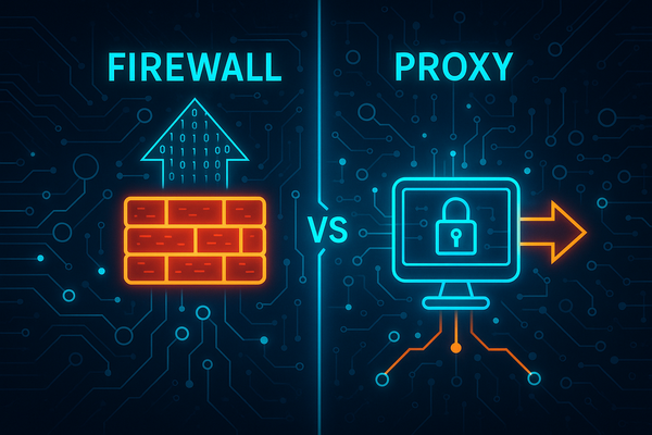 Firewall vs Proxy – อะไรคือความแตกต่าง?