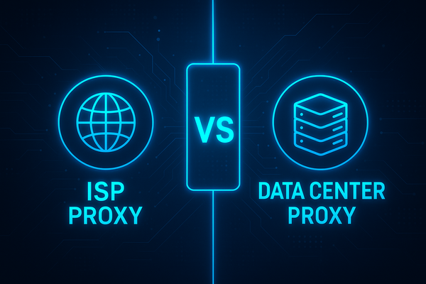 Proxy จาก ISP vs Data Center Proxy